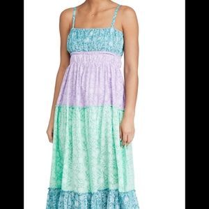 NWT Ro's Garden XS Malena Maxi Dres